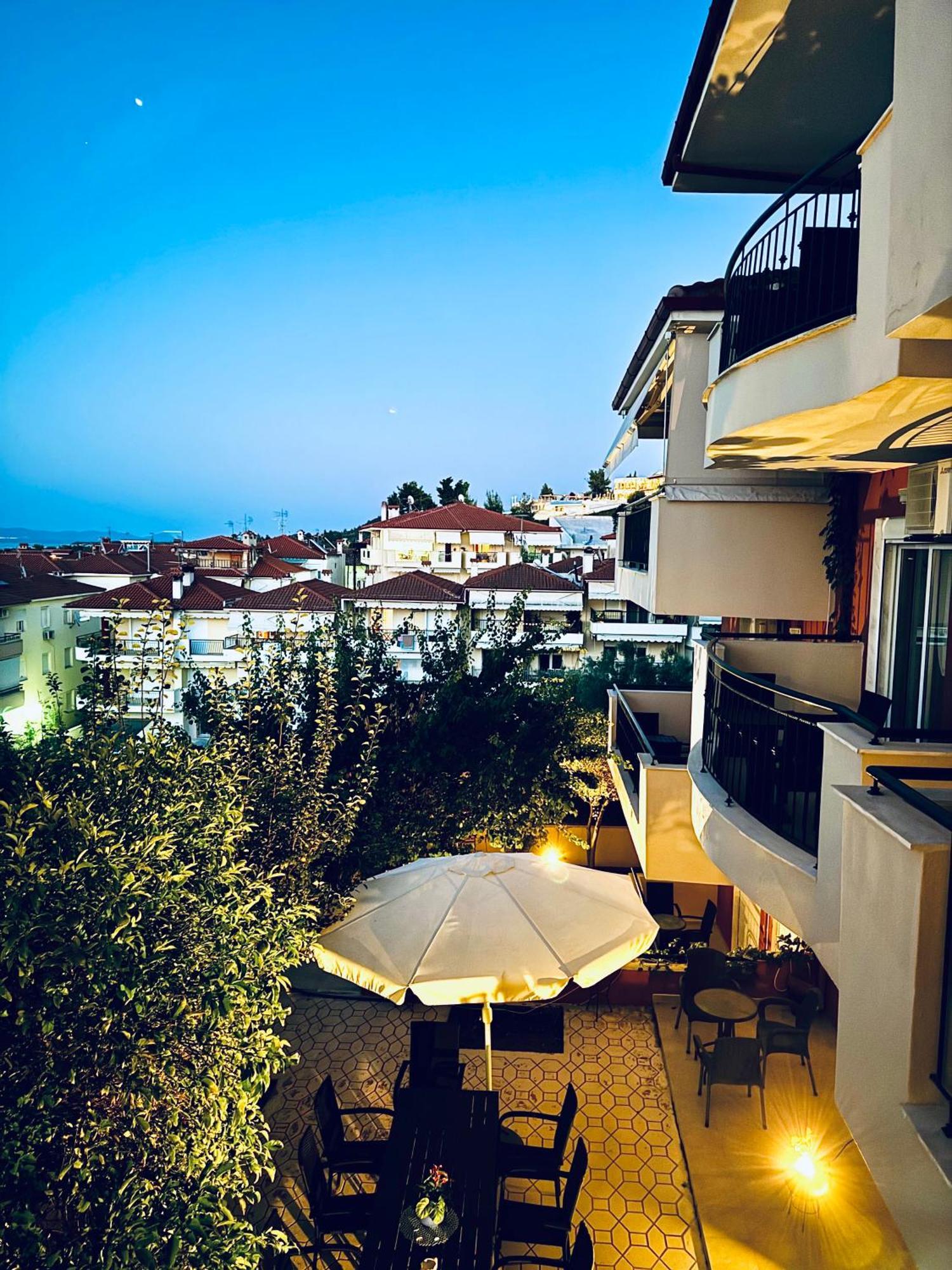 Hotel Sun Sight Пефкохори Экстерьер фото
