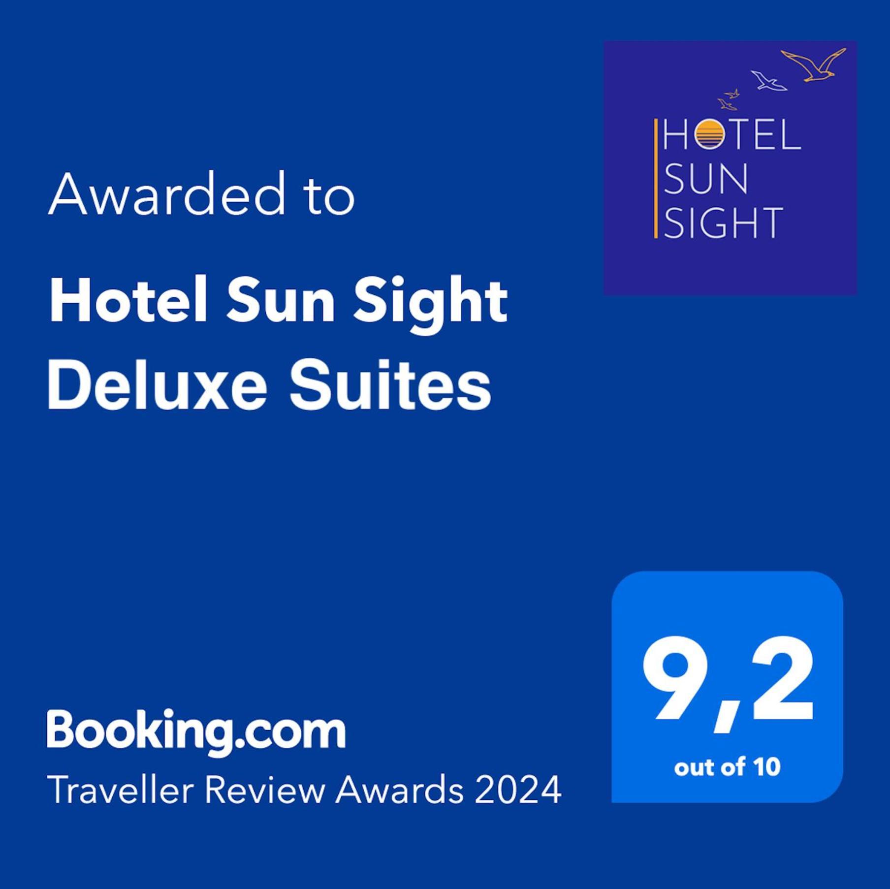 Hotel Sun Sight Пефкохори Экстерьер фото
